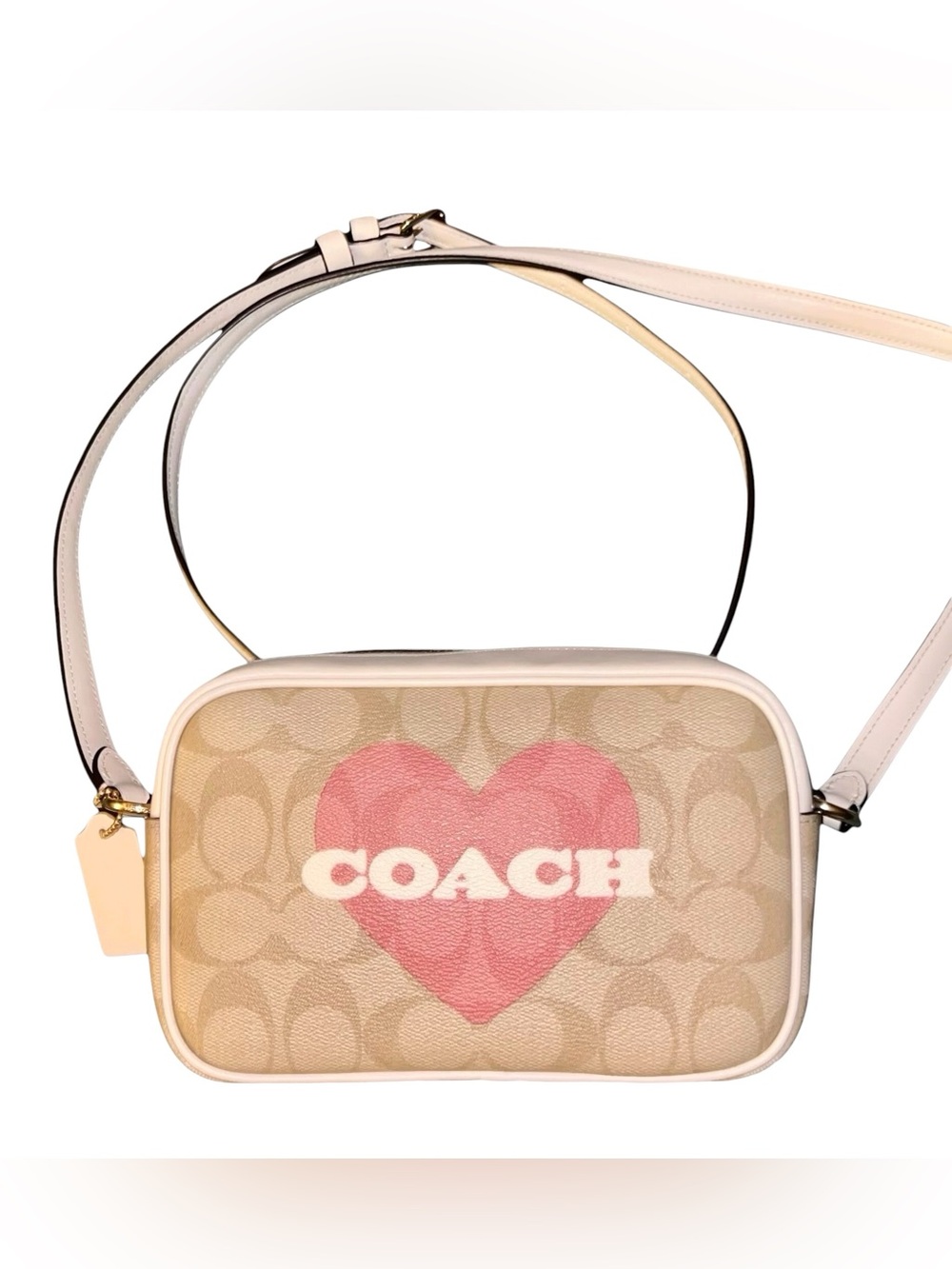 Coach Mini Jamie Camera Bag, In Heart Print